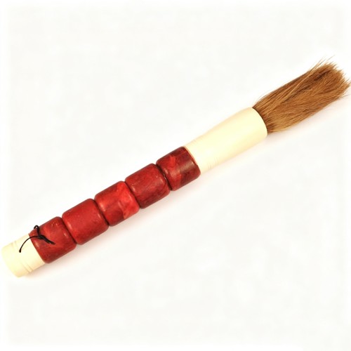 red large chinese calligraphy brush 
