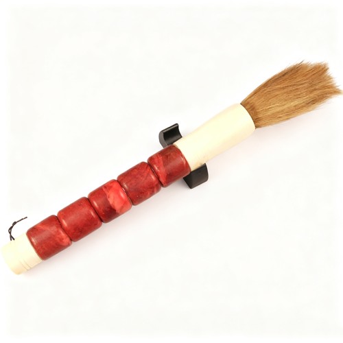 red large chinese calligraphy brush