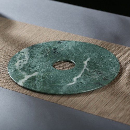 green marble bi disc